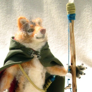 Made To Order Needle Felt Fantasy Doll Handmade poseable art doll, OOAK doll