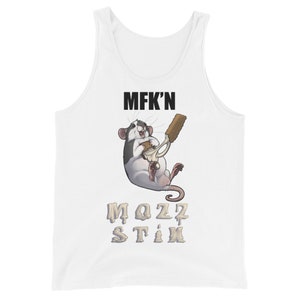 Mozz Sticks Cute Rat Unisex Tank Top