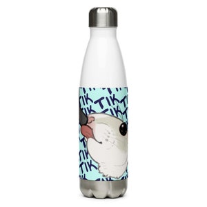 Silly Rat Stainless Steel Water Bottle