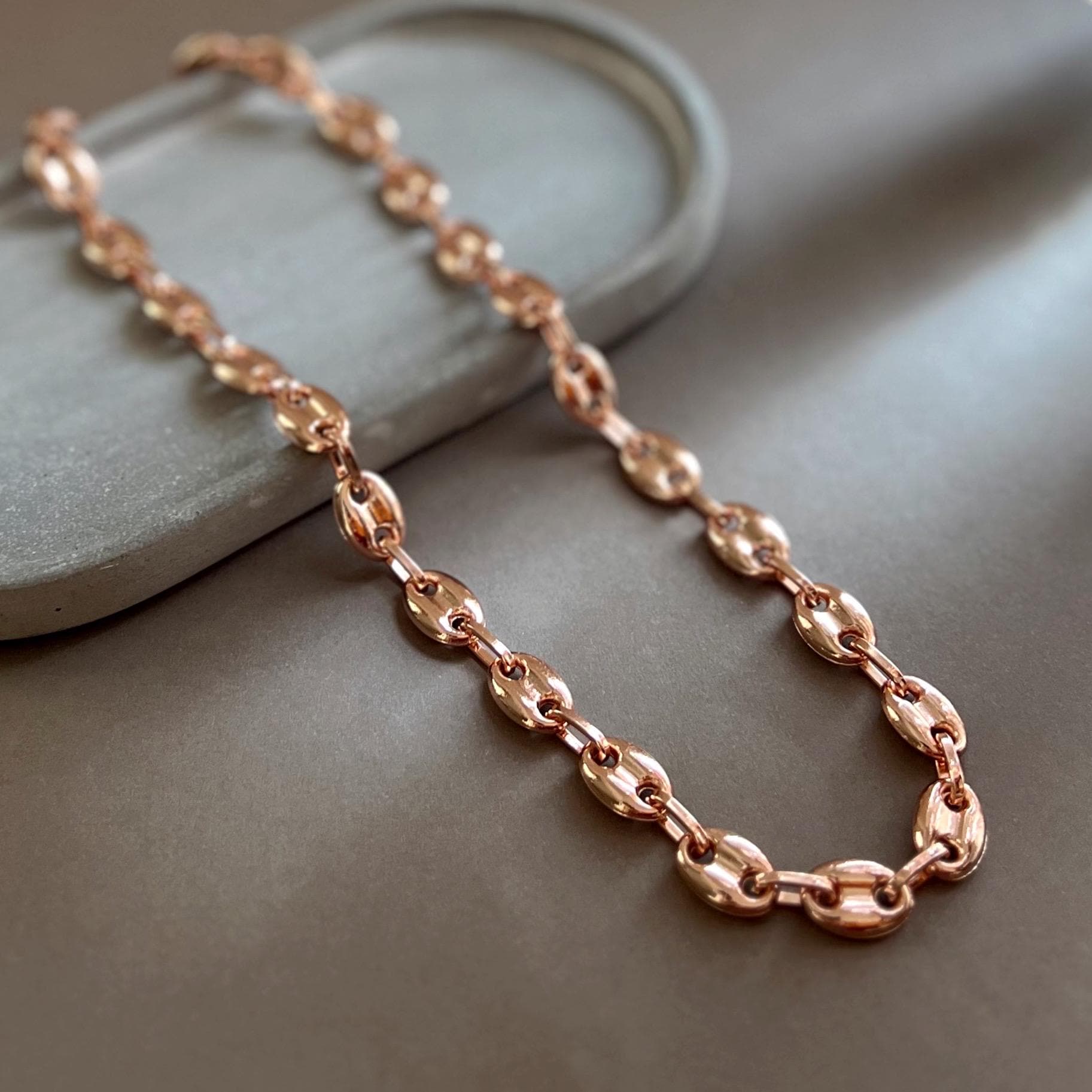 Puffed Mariner Chain - Etsy Canada