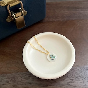 Abalone Initial Necklace, Shell Letter Pendant, Gold Plated Initial Necklace, Personalized Letter Necklace, Minimalist Shell Jewelry