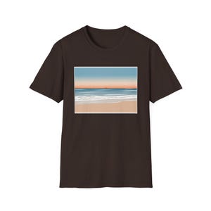 Beach Sunset T-Shirt: Unisex Softstyle Cotton Tee