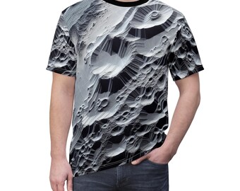 Lunar Landscape Graphic Tee | Unisex Space Lover Fashion