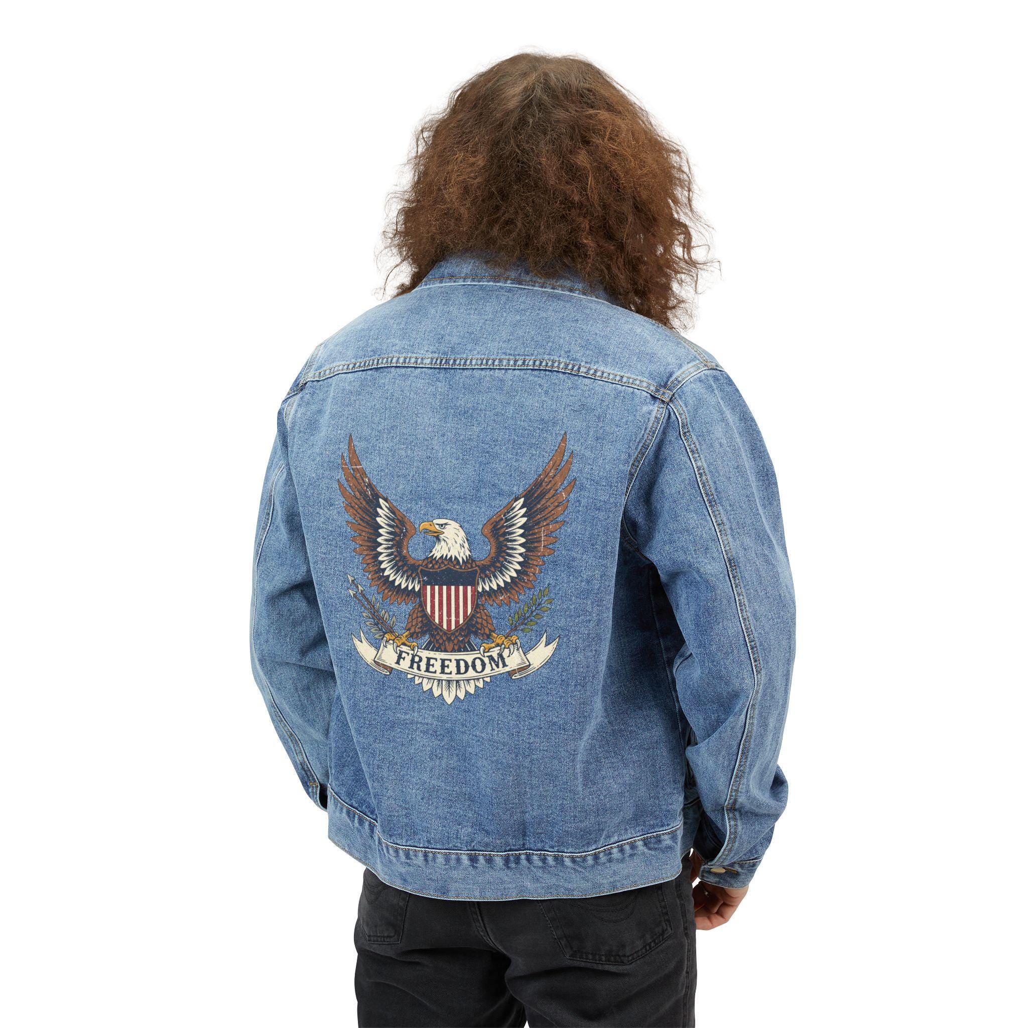 Levi’s USA Made Eagle Emblem DenimJacket Buy Eagle Denim Jacket Online In India - Etsy India
