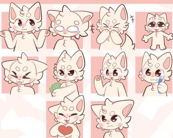 Furry Sticker Base Pack - Instant Download - Etsy