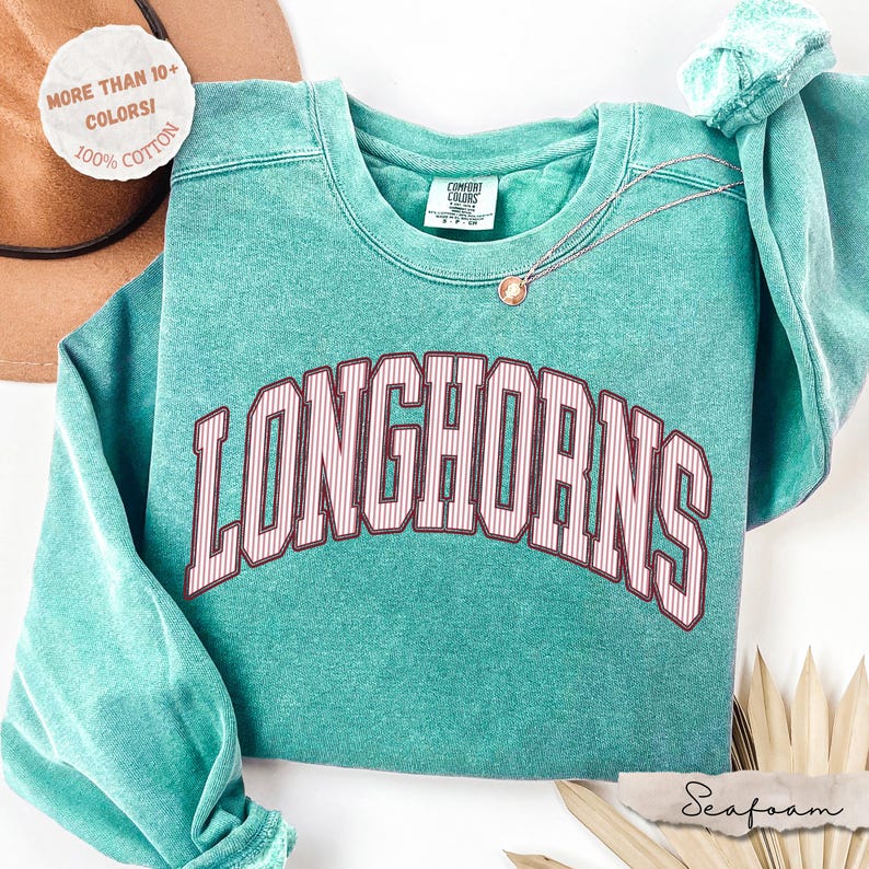 Comfort Colors® Custom Mascot Sweatshirt, School Spirit Sweatshirt, Personalized School Mascot Sweatshirt, Team Mascot Game Day Sweatshirt image 13