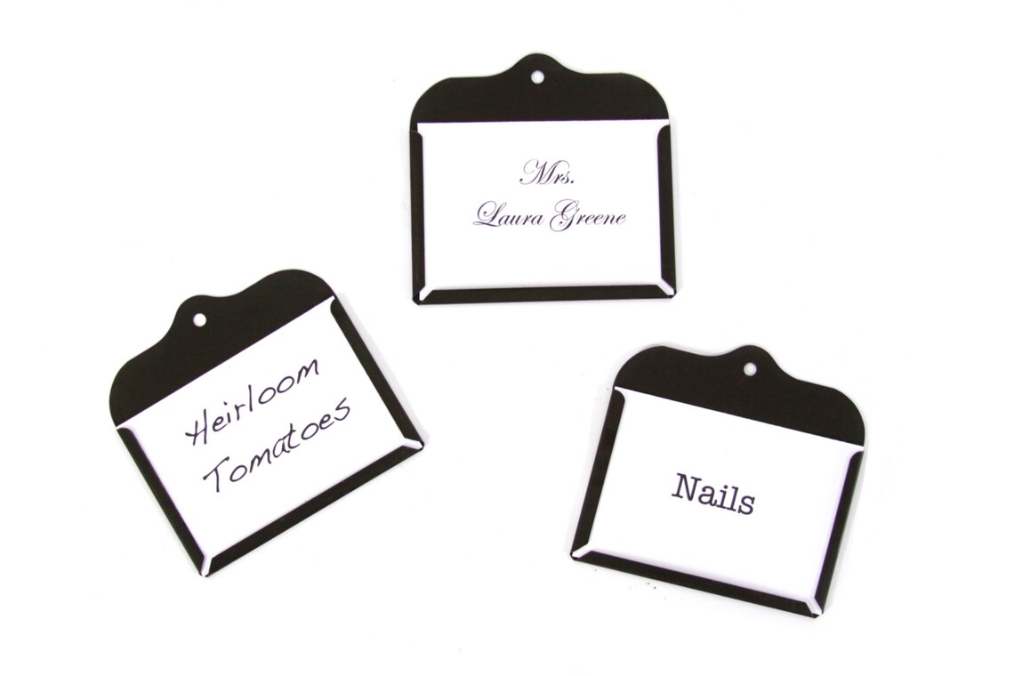 Set of 10 Markers Place Cards Table Markers Metal Etsy