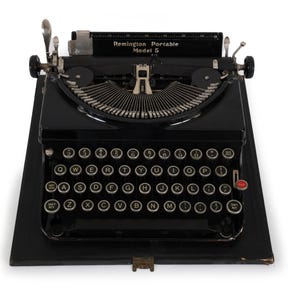 Restored Working Remington No. 5 Portable Typewriter
