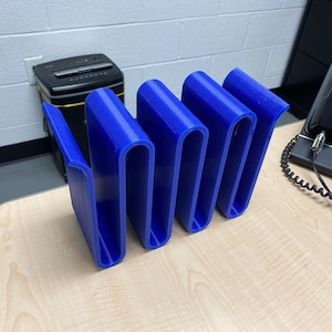 Modern 3D Printed Desk File Holder
