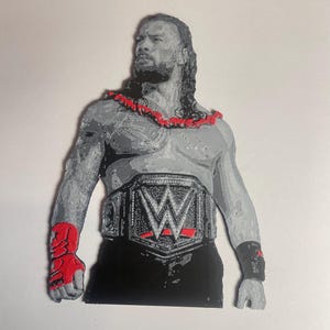 ROMAN REIGNS 3D wall art