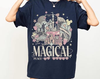 Retro The Most Magical Place On Earth PNG , Mickey Disneyworld png, Disney png, Disney 2026 Trip Disney Vacation png