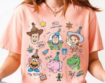 Disney Toy Story Birthday PNG, Disney World Toy Story PNG, Disney Family Birthday Party PNG, Best Birthday Ever Gifts Tee