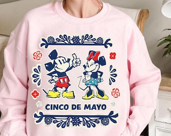 Disney Mickey & Minnie Cinco de Mayo Papel Picado Mexico Art PNG, Disneyland, Disneyworld Mickey and Minnie couple