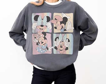Retro Minnie Mouse PNG, Disney Magic Kingdom png, Minnie Mouse Trip , Family Vacation , Vintage Disney  2026