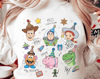 Disney Toy Story Birthday PNG, Disney World Toy Story PNG, Disney Family Birthday Party PNG, Best Birthday Ever Gifts Tee