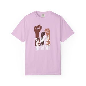 Remove the Regime Shirt | Protest Graphic Tee | Anti Trump Anti Fascist No Kings T-Shirt | Anti Oppression Fist Shirt | Freedom Movement Tee image 14