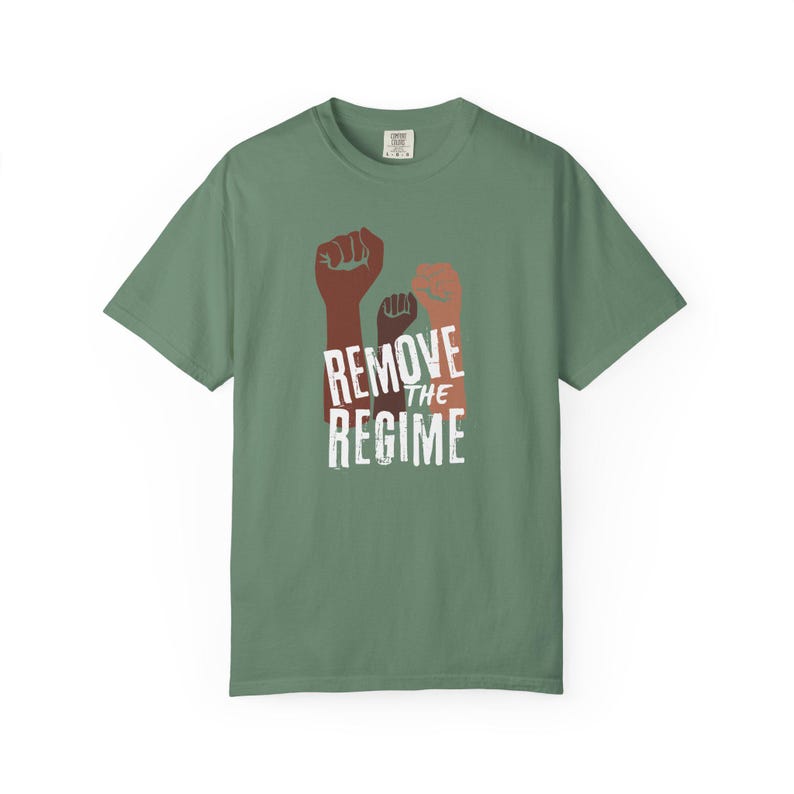 Remove the Regime Shirt | Protest Graphic Tee | Anti Trump Anti Fascist No Kings T-Shirt | Anti Oppression Fist Shirt | Freedom Movement Tee image 10