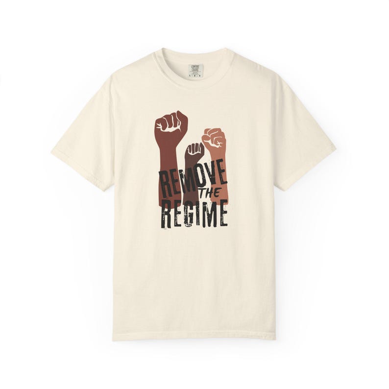 Remove the Regime Shirt | Protest Graphic Tee | Anti Trump Anti Fascist No Kings T-Shirt | Anti Oppression Fist Shirt | Freedom Movement Tee image 8