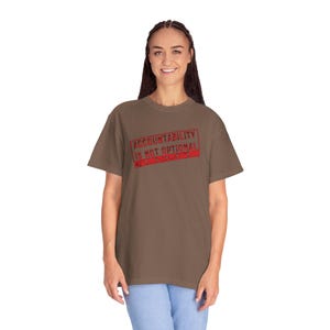 Accountability Is Not Optional T-Shirt Protest Stamp Tee Anti-Corruption Activism Shirt Resistance Anti Trump Release the Files Shirt image 10