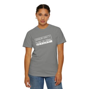 Accountability Is Not Optional T-Shirt Protest Stamp Tee Anti-Corruption Activism Shirt Resistance Anti Trump Release the Files Shirt image 11