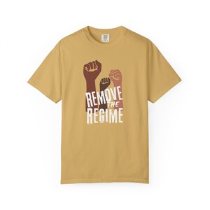 Remove the Regime Shirt | Protest Graphic Tee | Anti Trump Anti Fascist No Kings T-Shirt | Anti Oppression Fist Shirt | Freedom Movement Tee image 9