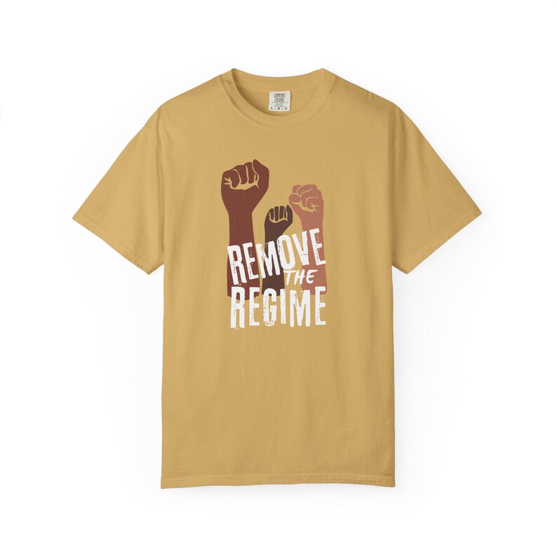Remove the Regime Shirt | Protest Graphic Tee | Anti Trump Anti Fascist No Kings T-Shirt | Anti Oppression Fist Shirt | Freedom Movement Tee image 9