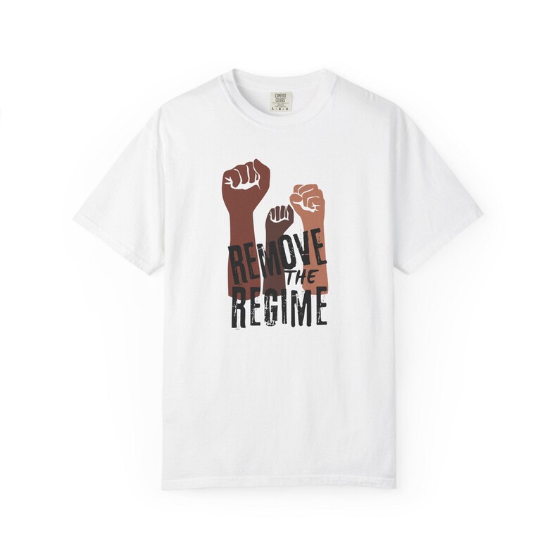 Remove the Regime Shirt | Protest Graphic Tee | Anti Trump Anti Fascist No Kings T-Shirt | Anti Oppression Fist Shirt | Freedom Movement Tee image 7