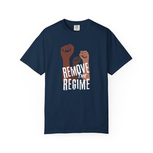 Remove the Regime Shirt | Protest Graphic Tee | Anti Trump Anti Fascist No Kings T-Shirt | Anti Oppression Fist Shirt | Freedom Movement Tee image 12