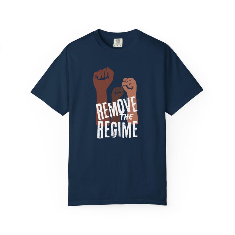 Remove the Regime Shirt | Protest Graphic Tee | Anti Trump Anti Fascist No Kings T-Shirt | Anti Oppression Fist Shirt | Freedom Movement Tee image 12
