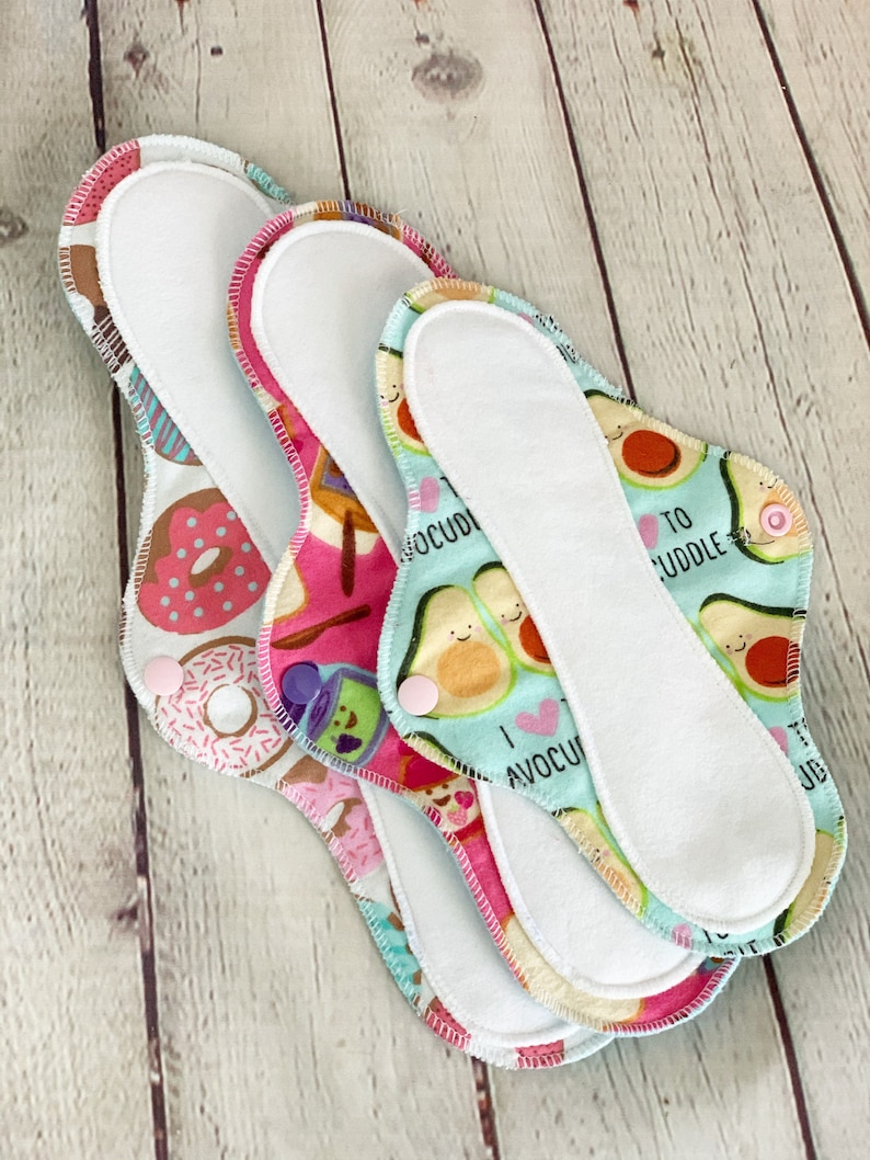 Cloth Menstrual Pads Period Pads Lily Pads Cotton Pads Etsy 日本