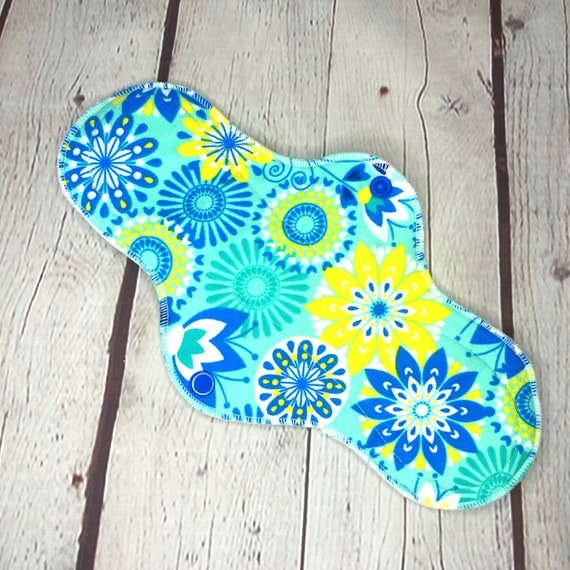 Cloth Menstrual Pads, Period Pads, Lily Pads, Cotton Pads, Postpartum Pads,  Pads for Teens, Pads for Women, Flower Power 