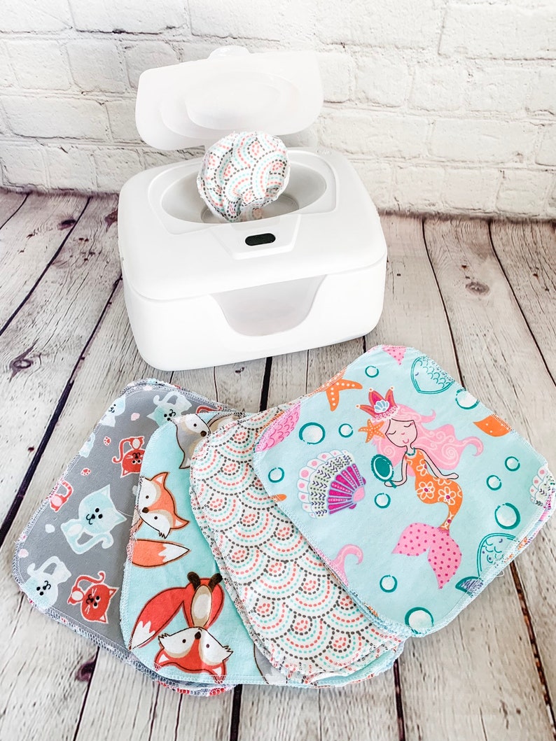 Reusable Cloth Baby Wipes Cotton Wipes Washable Wipes Etsy