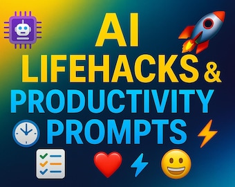 Ultimate Productivity AI Prompts: 20 ChatGPT Prompts to Crush Procrastination, Stay Focused & Get More Done