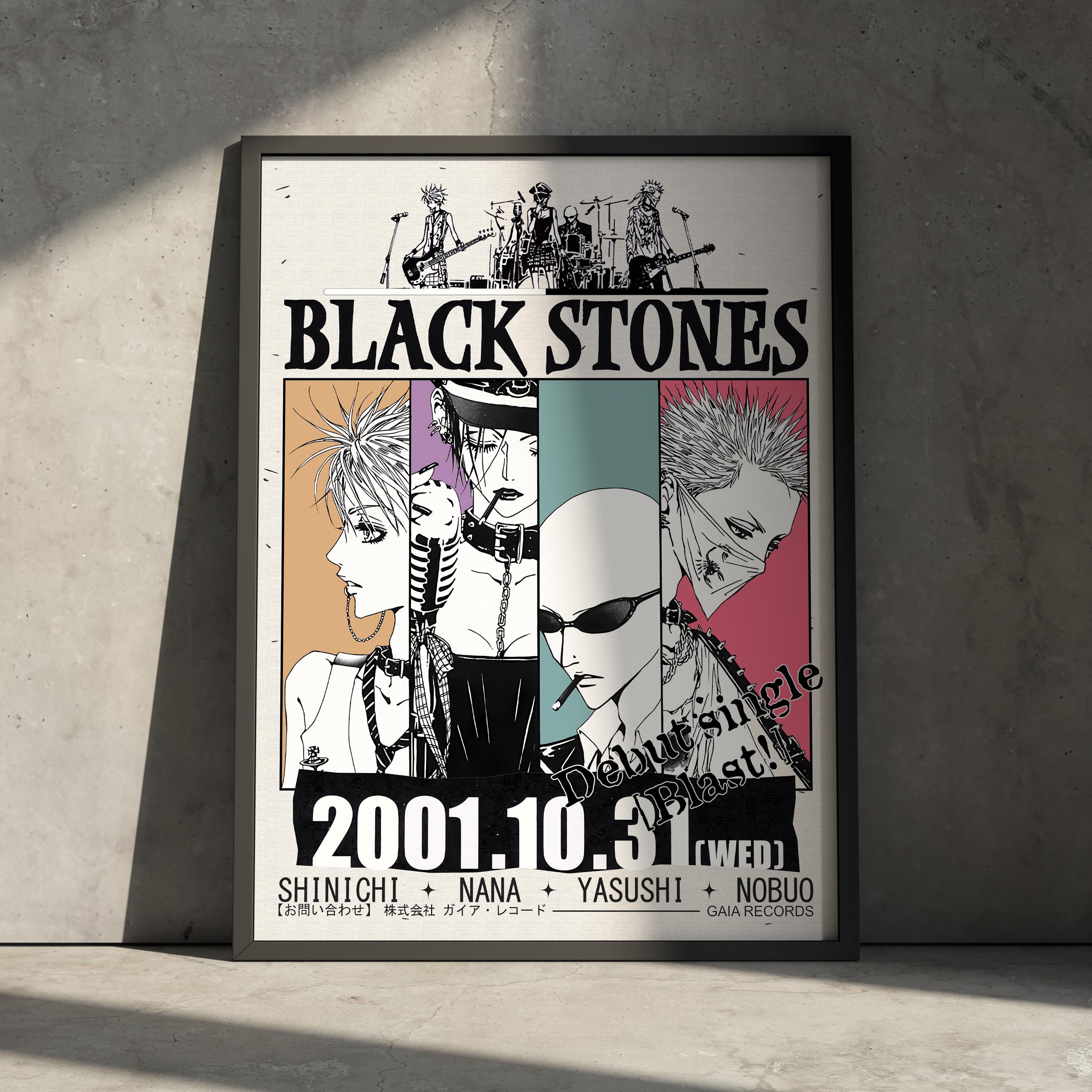 Black Stones Nana - Etsy