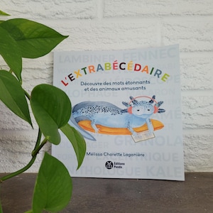 L&#39;EXATRABÉCÉDAIRE - Livre illustré pour enfants | Abécédaire fantaisiste | Animaux rigolos & mots étonnants | Aquarelles originales