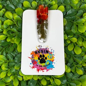 Resin Hair Clip