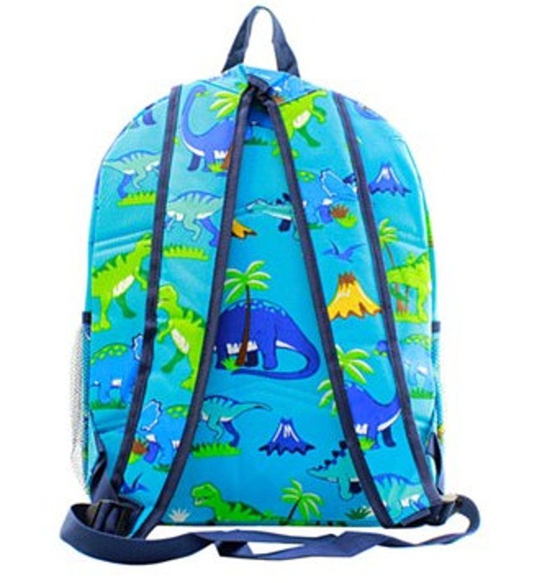 Personalized Boys Backpack BOYS BOOKBAG DINOSAUR Backpack image 4