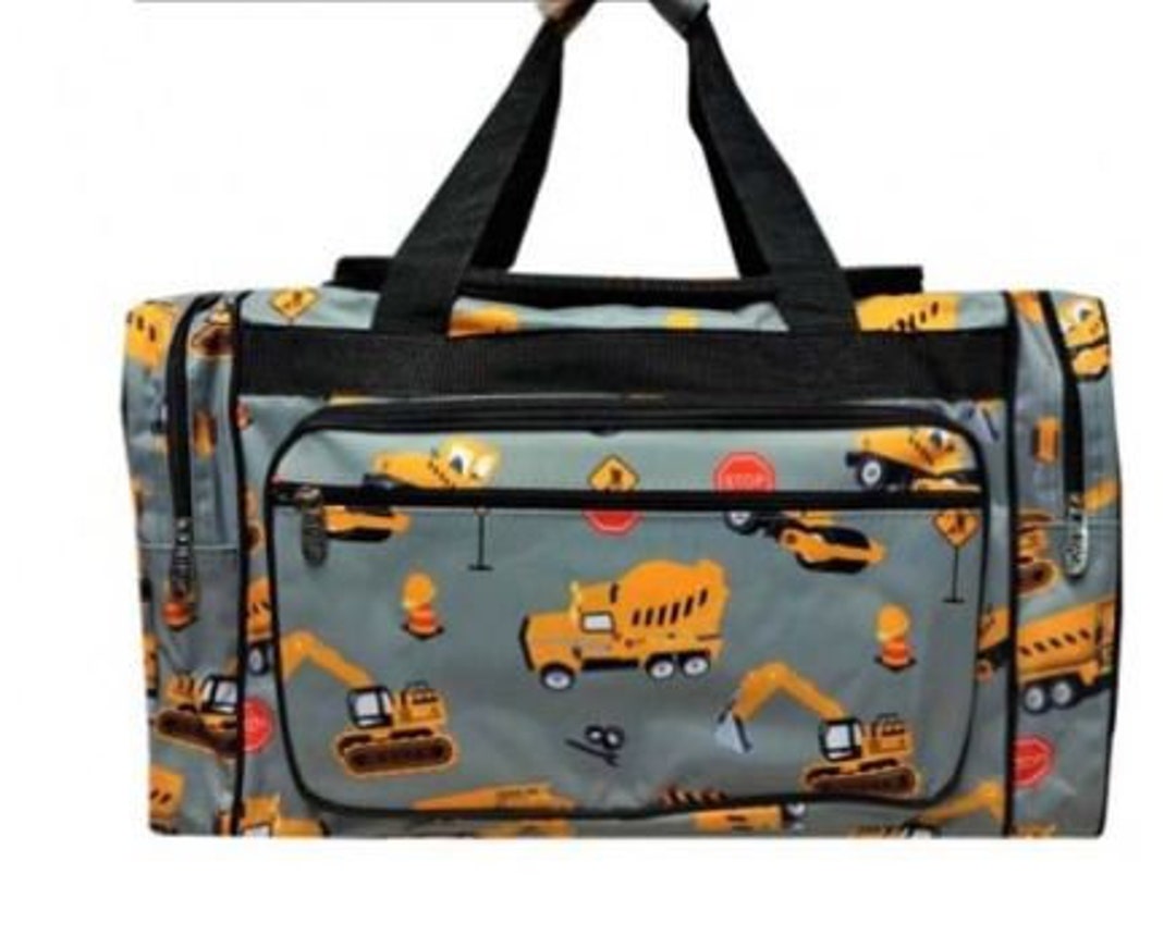 Personalized 20 Duffel Bagconstruction Duffel Bag Boys Duffel Bag