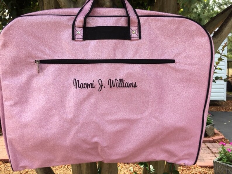 glitter dance bag