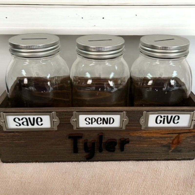Give Save Spend - Etsy