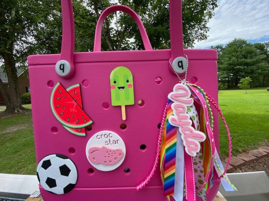 Bag Charm. Bag Tagbogg Bag Charms Beach Bag Charms Bogg Bag Etsy