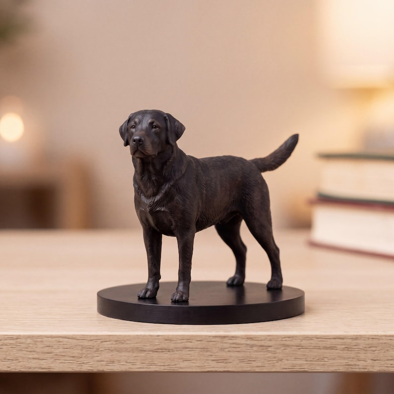 Custom Pet Miniature Figurine | Hand-Finished Dog Cat Memorial Keepsake Bild 7
