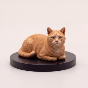 Custom Pet Miniature Figurine | Hand-Finished Dog Cat Memorial Keepsake Bild 5