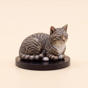 Custom Pet Miniature Figurine | Hand-Finished Dog Cat Memorial Keepsake Bild 8