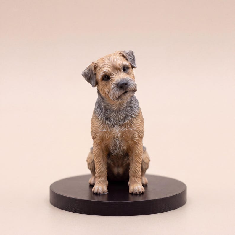 Custom Pet Miniature Figurine | Hand-Finished Dog Cat Memorial Keepsake Bild 1