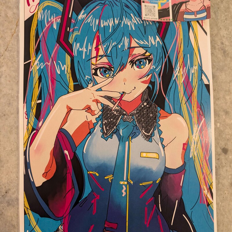 Hatsune Miku Poster - Etsy