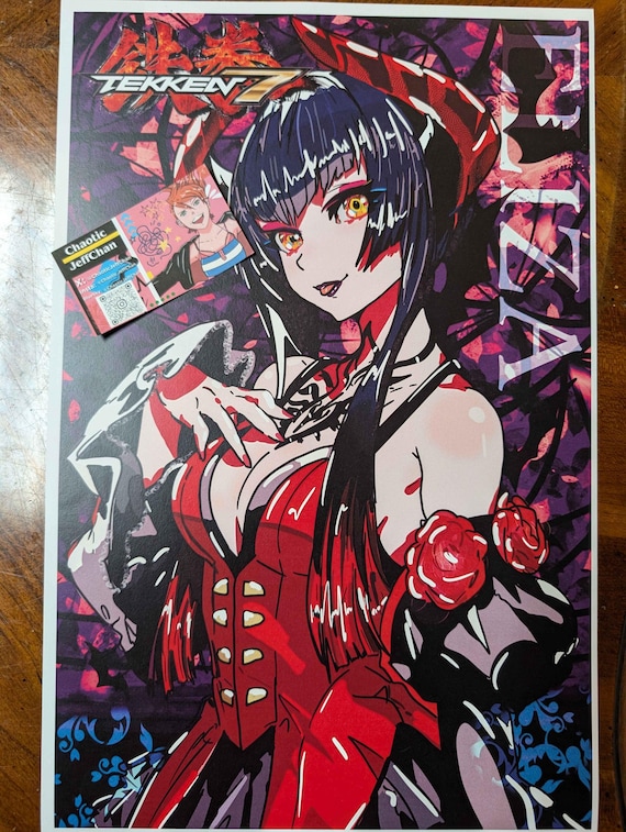 Eliza Tekken Print - Sakura - Etsy