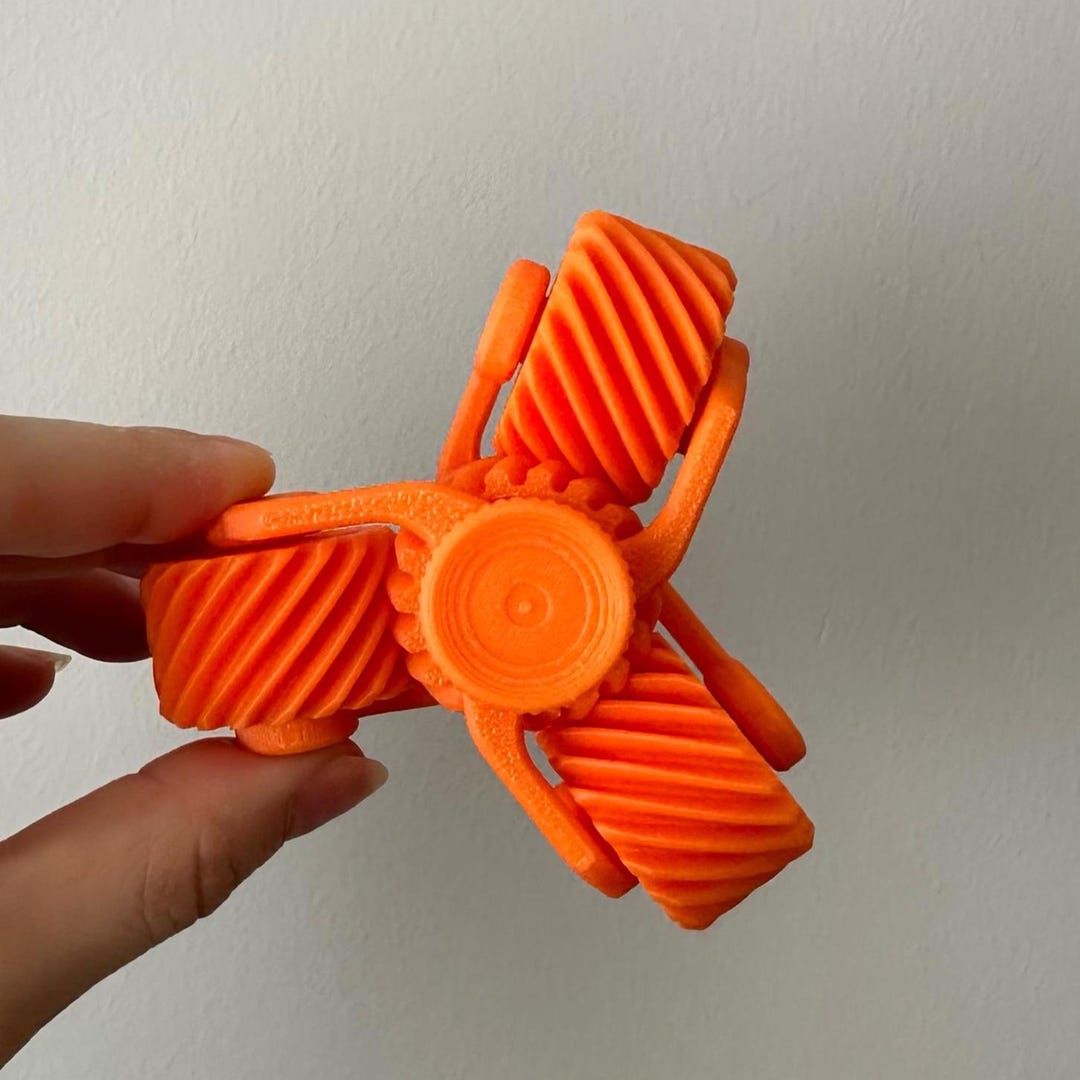Personalized 3D Printed Fidget Spinner: Custom Stress Relief Toy - Etsy