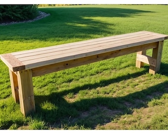 Plan budowy ławki ogrodowej DIY: krok po kroku (PDF)