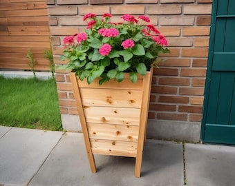DIY Wooden Planter Box Build Plan: Step-by-Step PDF